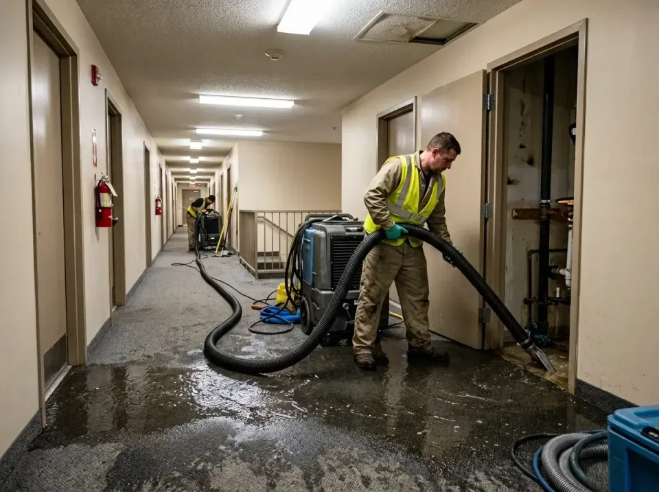 multi-unit-apartment-hallway-f-005 — frequently asked questions, Emergency Burst Pipe Water Extraction & Removal in Wesson,…